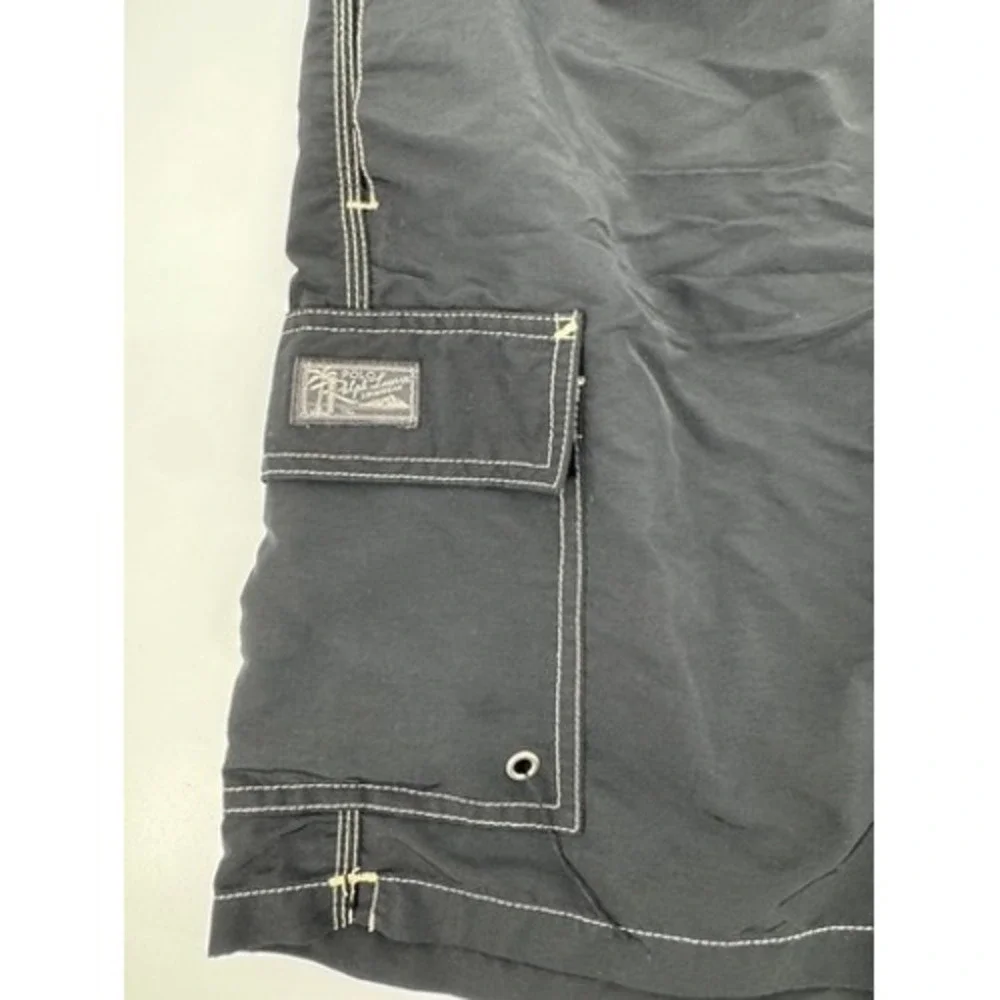 Polo Ralph Lauren Swim Trunks Mens M Navy Blue Cargo Board Shorts